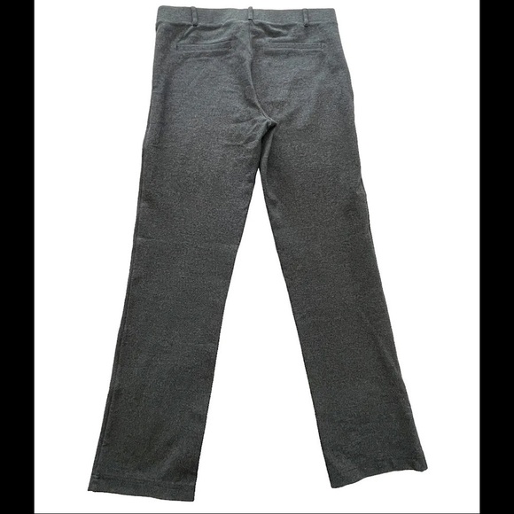 Betabrand Women's Sz Medium Petite Charcoal Gray Straight Leg  Dress Yoga Pants - Picture 3 of 8